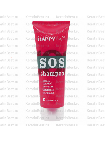 HAPPY HAIR SOS шампунь - 250 ml.