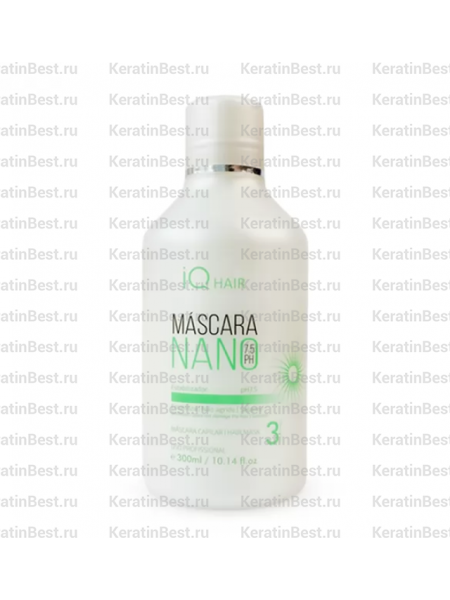 IQ HAIR NANO MASK (завершающая маска)  - 300 ml.