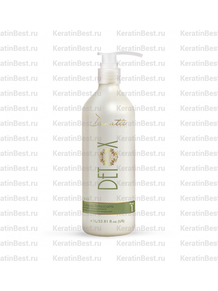 Donatti Detox Argan Shampoo Refrescante Шаг 1 - 1000 ml.